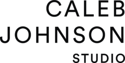 CJ Stacked Logo Right Aligned Black